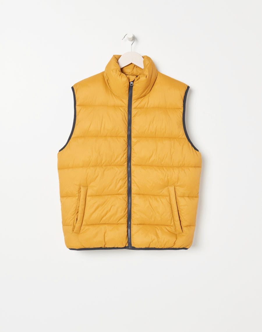 Men's bomber vest gilet